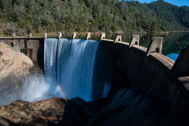 Lake Clementine Dam Auburn California