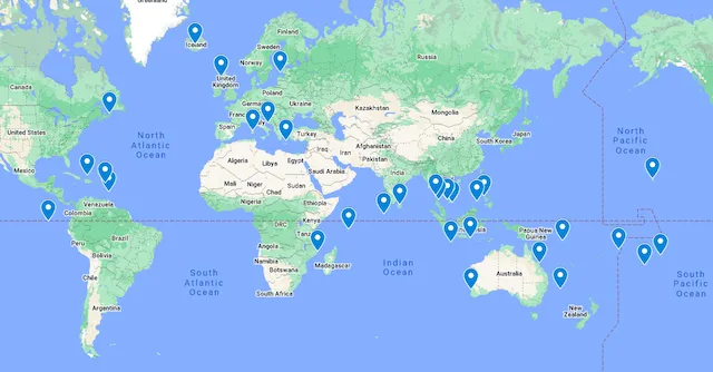 famous atolls map