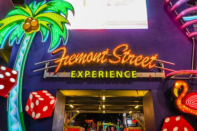 Fremont Street Experience sign