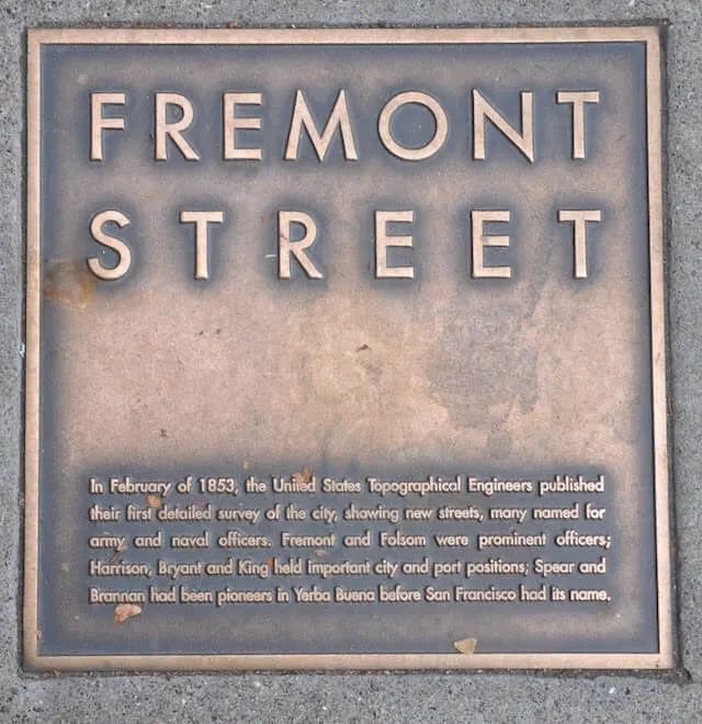 Fremont Street Historical Markers