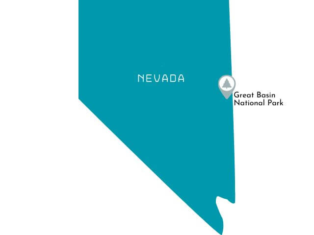Nevada National Parks Map