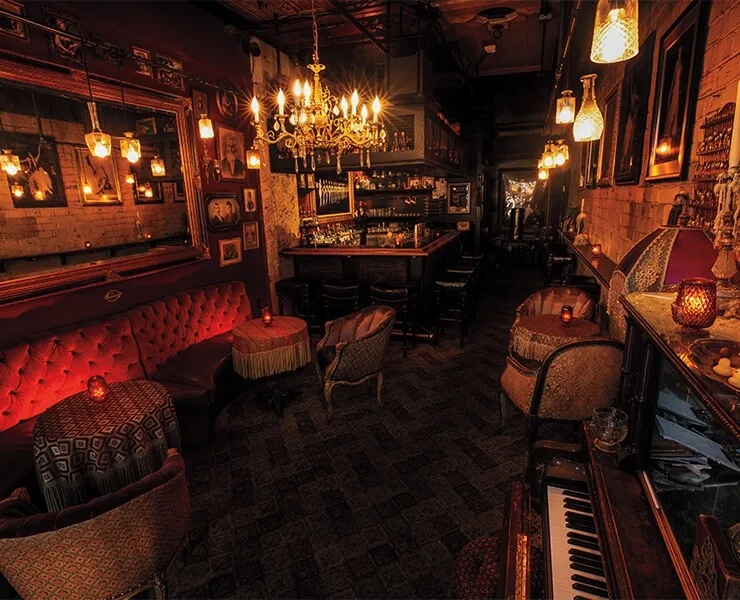 Inside the Laundry room Speakeasy in Downtown Las Vegas