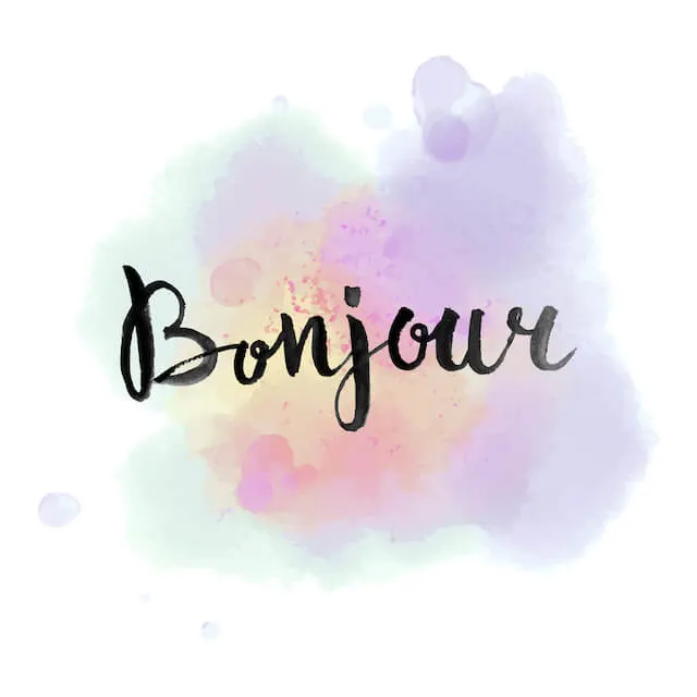 Bonjour graphic