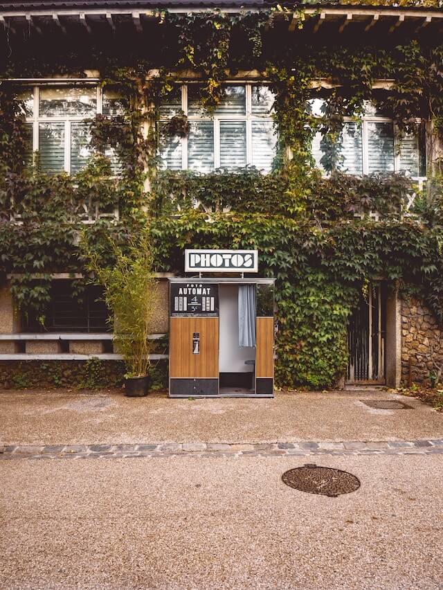 Fotoautomat at Pracs Buttes-Chaumont