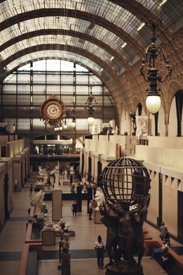 Interior of the Musee d'Orsay