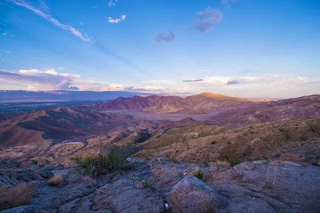 Coachella Valley at Sunset