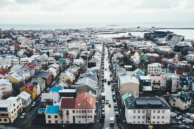 Reykjavik City from Above