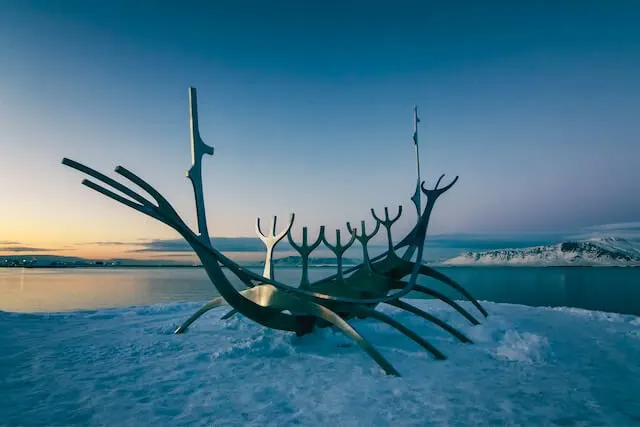 Sun Voyager Statue in Reykjavik