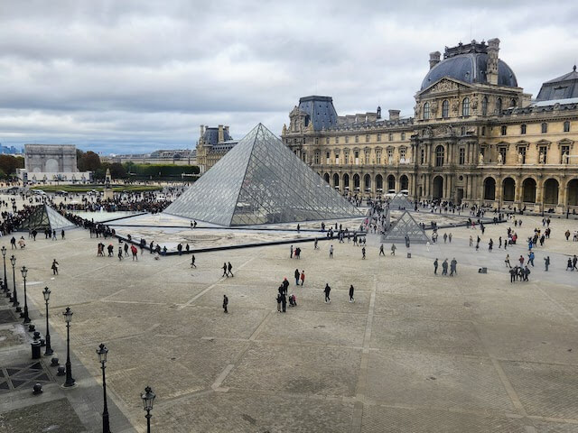 Pyramid at the Louvre Museum